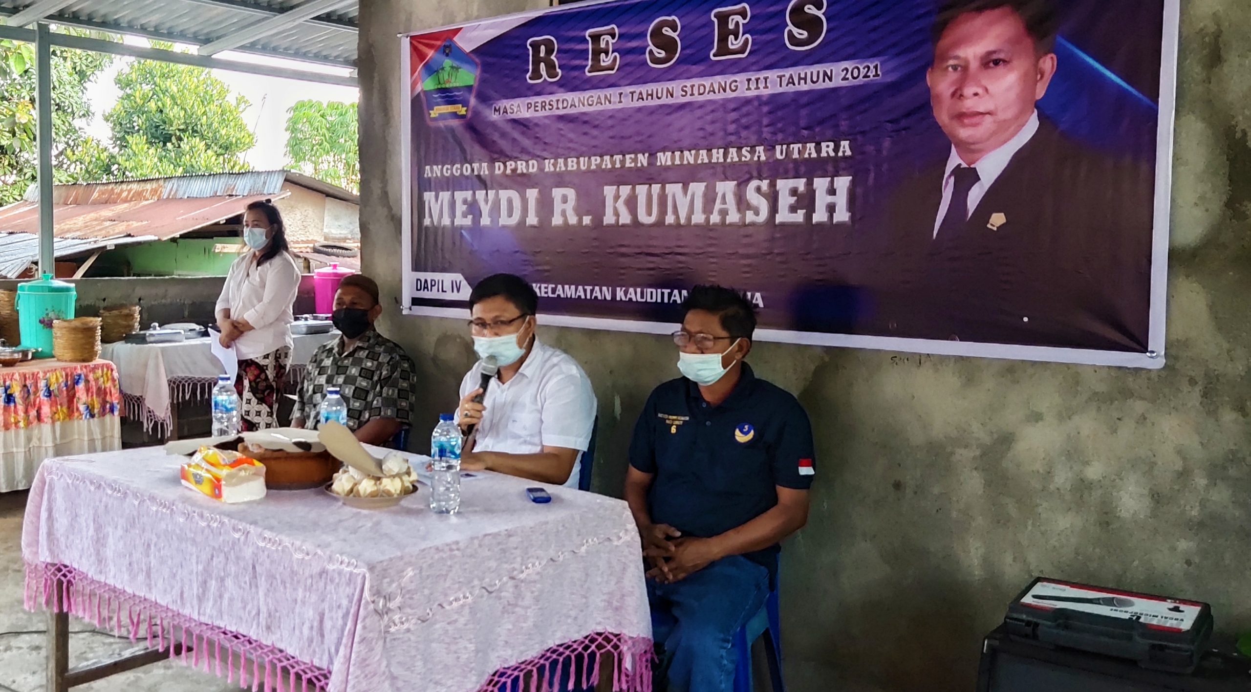 Reses Meydi R Kumaseh (Merek), Masa Persidangan I Tahun Sidang III Tahun 2021, Dapil IV, (Kauditan dan Kema).