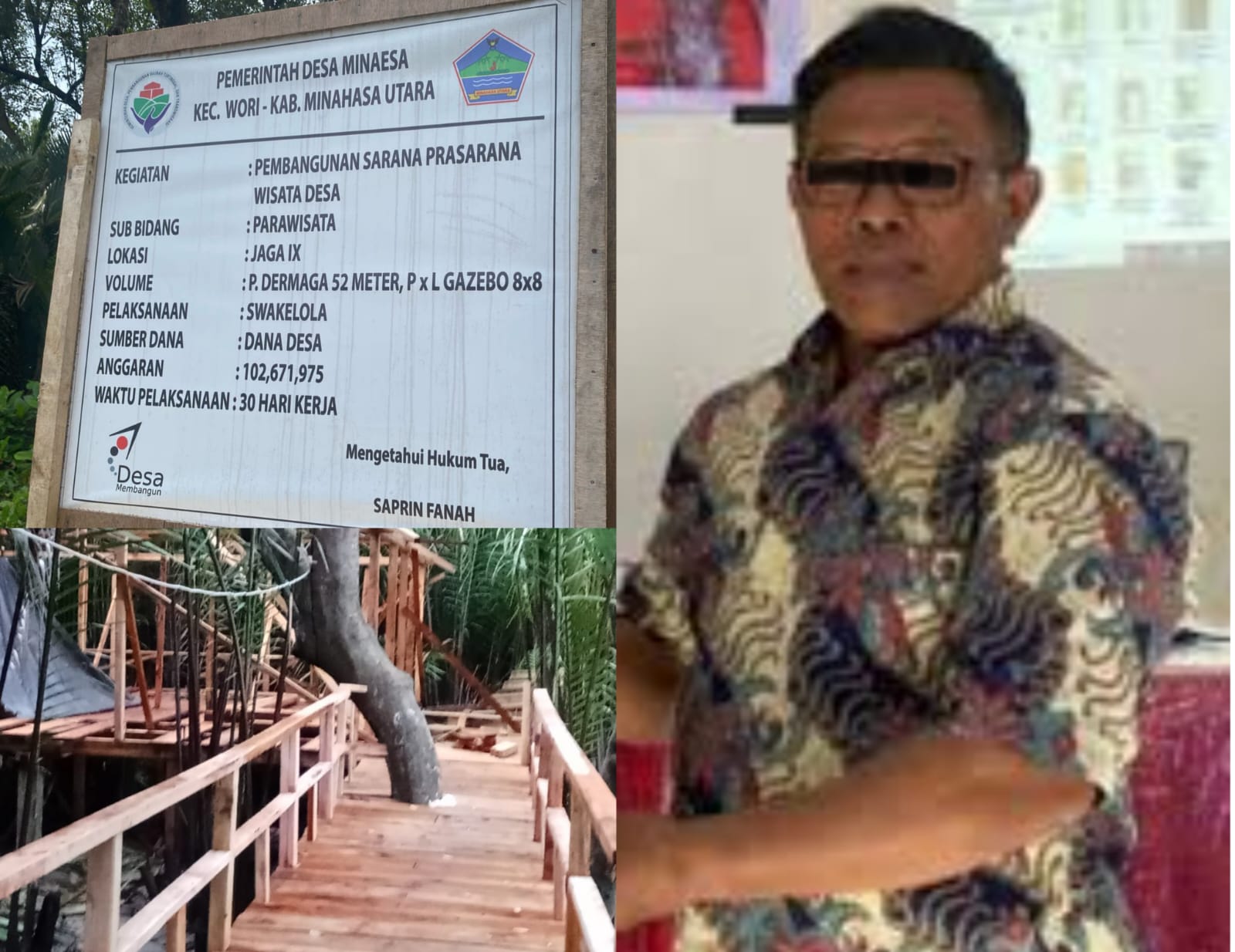 Hukum Tua Minaesa Saprin Fanah.