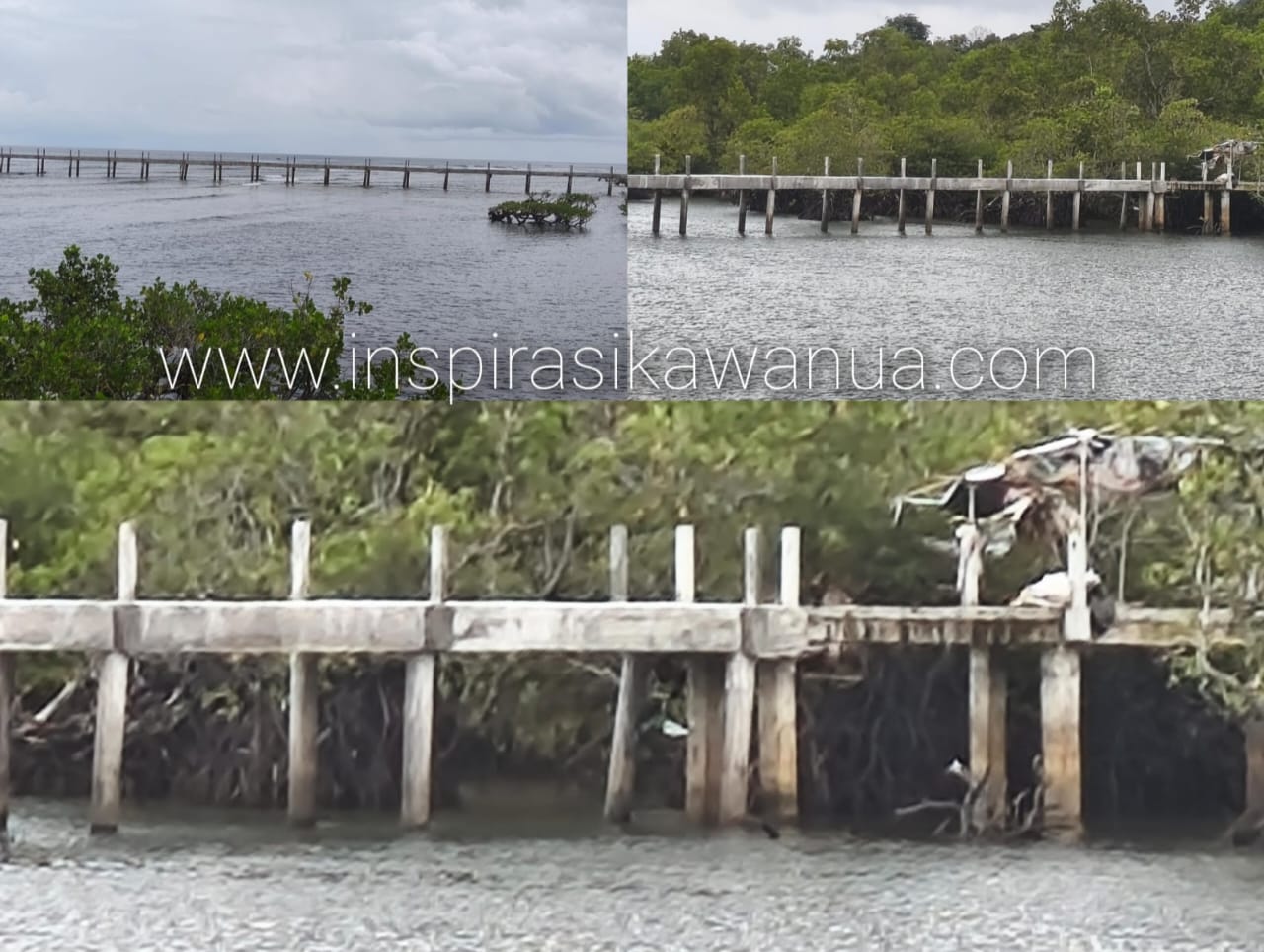 Jetty yang dibangun PT. Naraya Resort.
