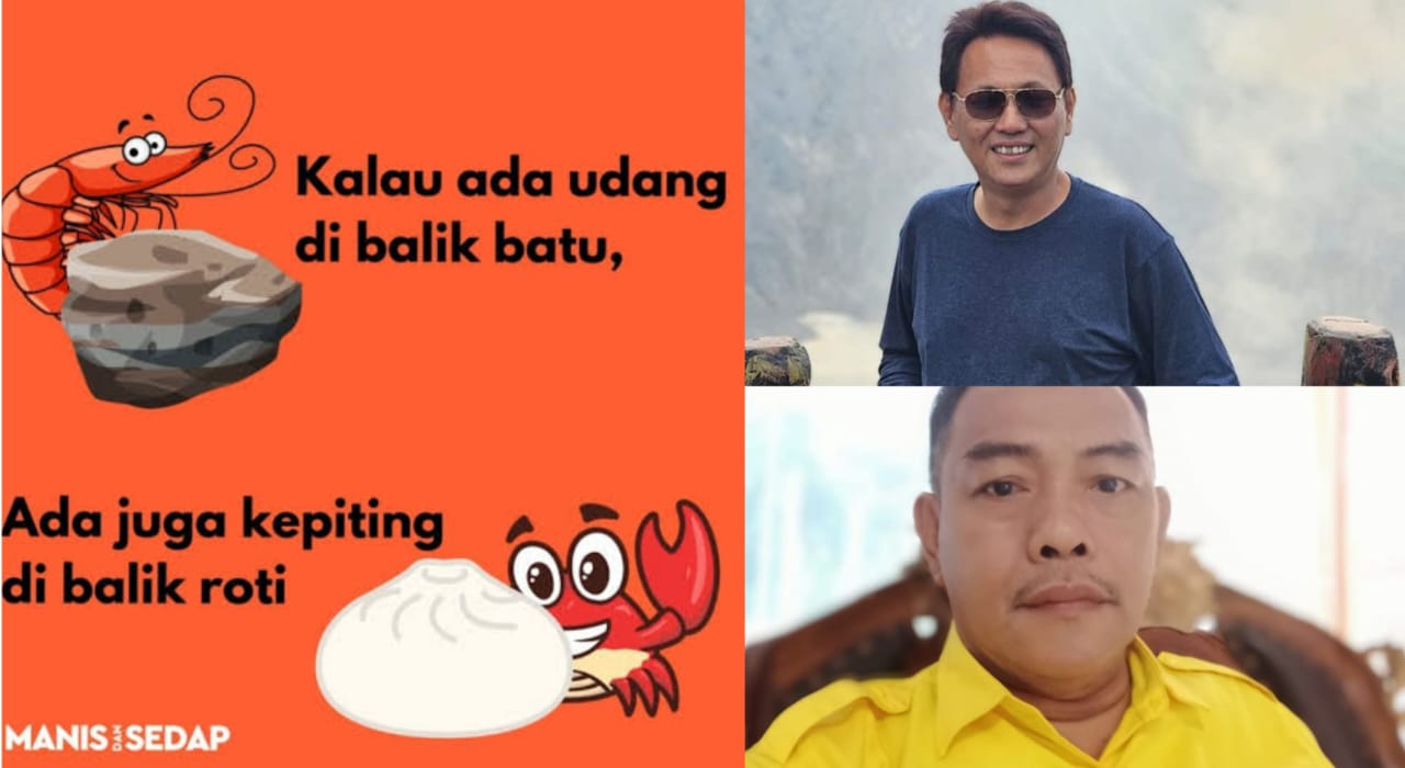 Eks Kumtua Wori Rommy Maramis dan Ketua BUMDes Wori Djemmi Rumambi.