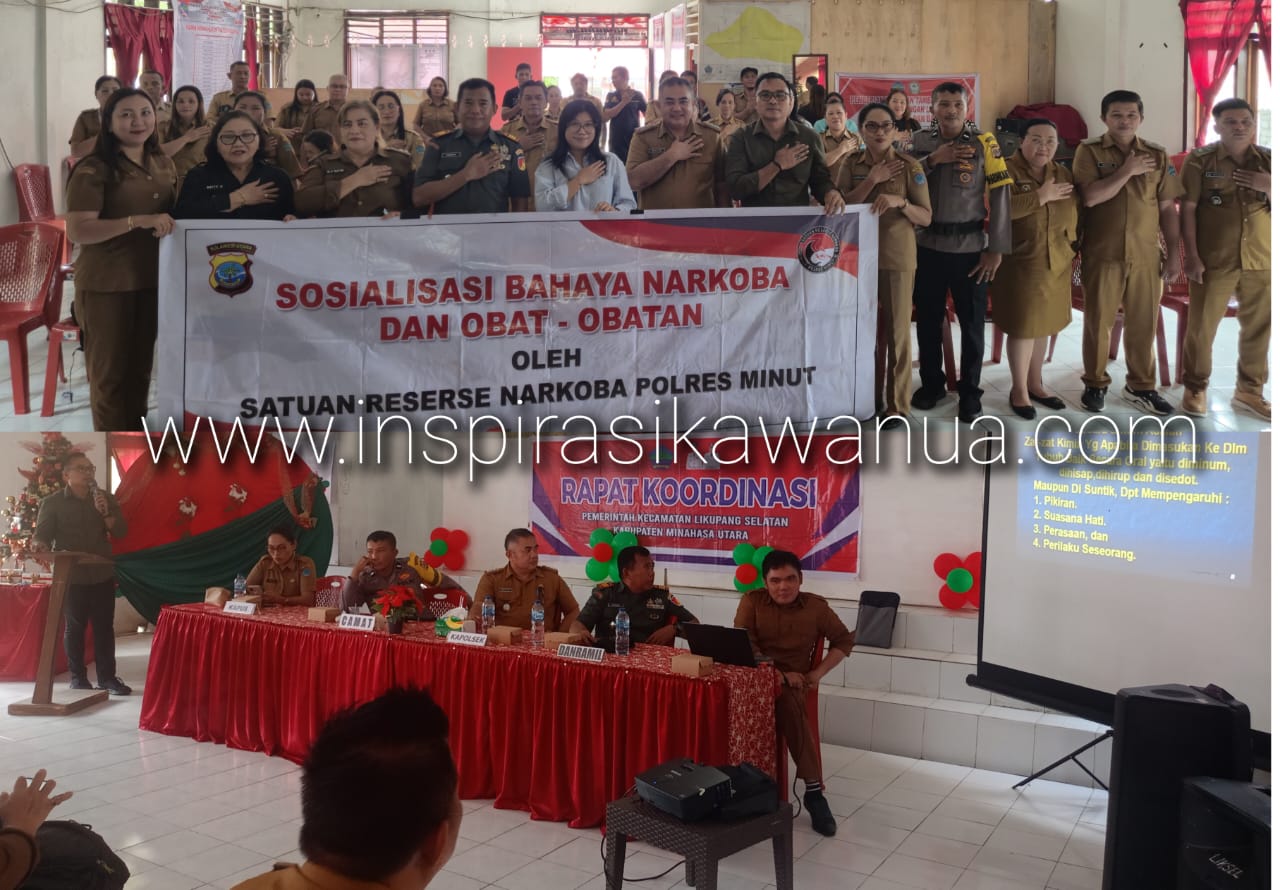 Rakor Kecamatan Likupang Selatan.