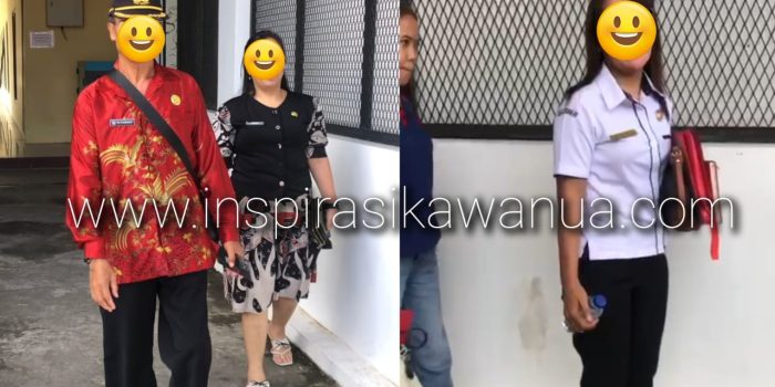 Sejumlah Kepsek dari 17 sekolah penerima dana Revitalisasi selesai memenuhi panggilan pemeriksaan di Polda Sulut.