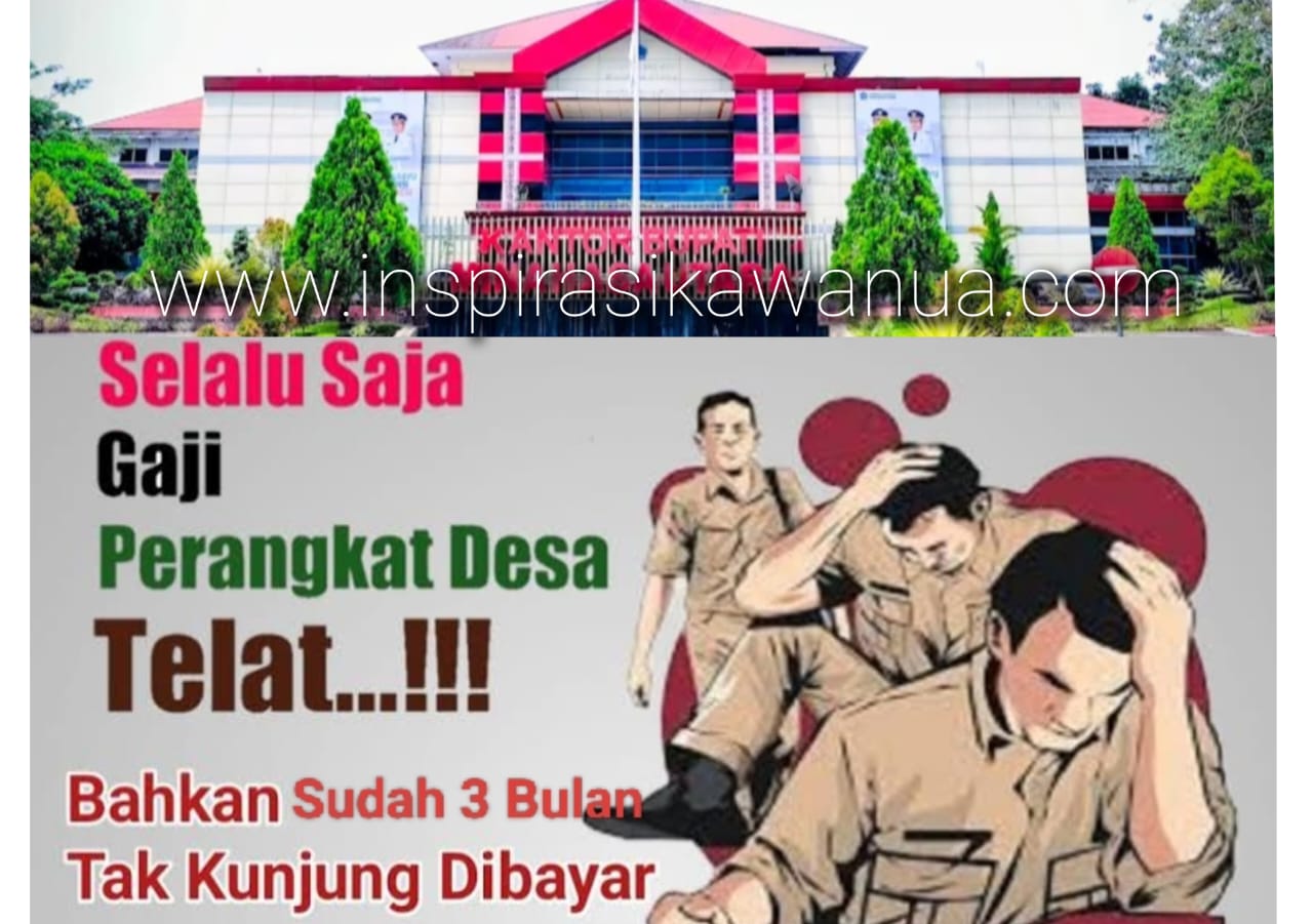 Gaji Perangkat Desa Se-Minut 3 bulan belum dibayarkan.